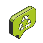 有回收物料的垃圾箱beplay网页版登陆